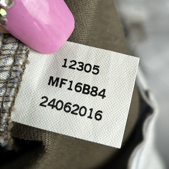 Peter Millar Pants Mens 42 Raleigh Performance In Espresso Brown Straight Leg - Picture 10 of 10